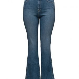 Violeta by Mango Flared Selena Jeans leveälahkeiset farkut