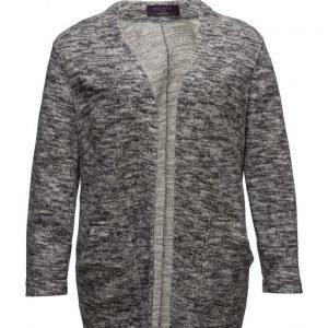 Violeta by Mango Flecked Cotton-Blend Jacket kevyt takki