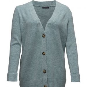 Violeta by Mango Flecked Wool-Blend Cardigan neuletakki