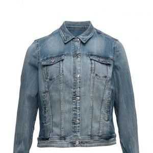 Violeta by Mango Medium Denim Jacket farkkutakki