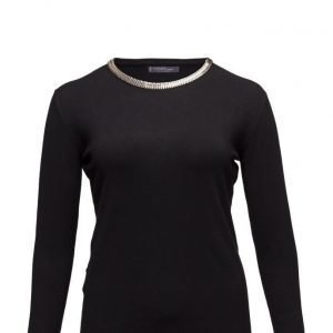 Violeta by Mango Metal Appliqu Sweater neulepusero