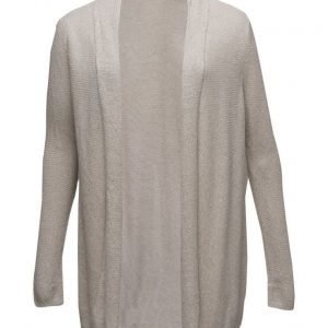 Violeta by Mango Metallic Cotton-Blend Cardigan neuletakki