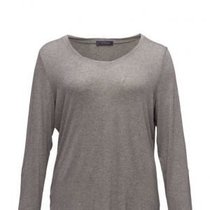 Violeta by Mango Metallic Thread T-Shirt