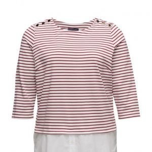 Violeta by Mango Mixed Cotton Sweatshirt