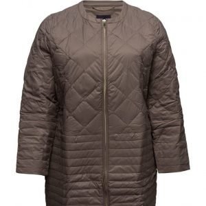 Violeta by Mango Mixed Quilted Jacket tikkitakki