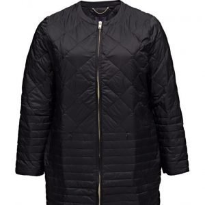 Violeta by Mango Mixed Quilted Jacket tikkitakki