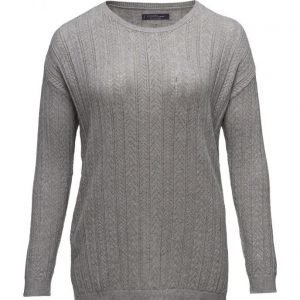 Violeta by Mango Open Work-Detail Sweater neulepusero