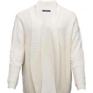 Violeta by Mango Ribbed Cotton Cardigan neuletakki