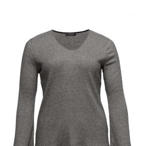 Violeta by Mango Ribbed Cotton T-Shirt