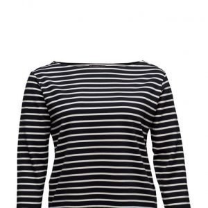 Violeta by Mango Stripe-Patterned T-Shirt