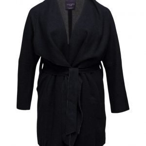 Violeta by Mango Waterfall Wool-Blend Coat villakangastakki