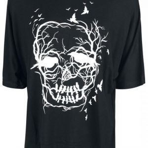 Vixxsin Skull Crow Twin Top Naisten T-paita