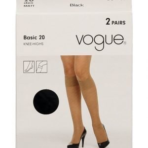 Vogue Basic 20 Den Polvisukat 2-Pack