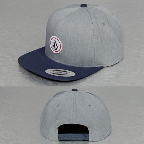 Volcom Snapback Lippis Harmaa