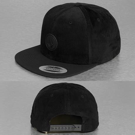 Volcom Snapback Lippis Musta