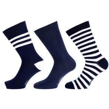 WESC Striped Socks 3 pakkaus