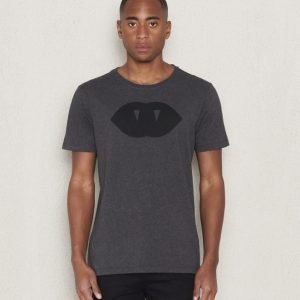 WeSC Bem s/s t-shirt charcoal melange