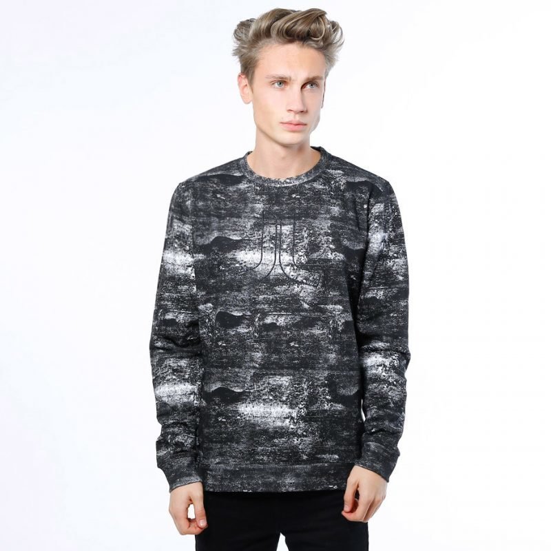 WeSC Black Concrete Outline -college