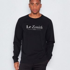 WeSC Bran crewneck logo black