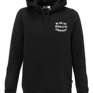 WeSC Brian hood sweatshirt Black