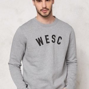 WeSC Crewneck Sweatshirt Grey Melange