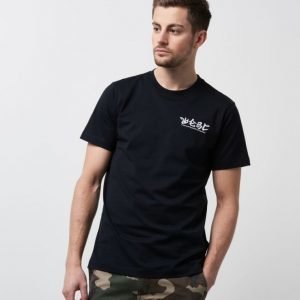 WeSC Max Front & Back Printed Black