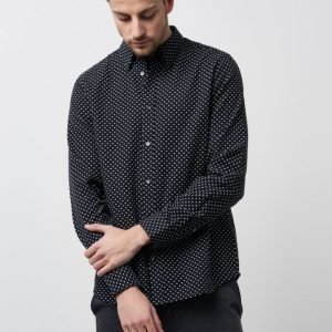 WeSC Newton L/S Shirt Black