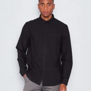 WeSC Oden l/s shirt Black