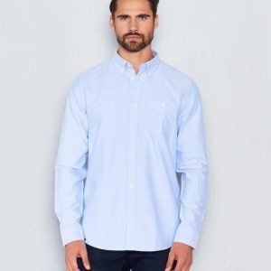 WeSC Oden l/s shirt Polar Blue