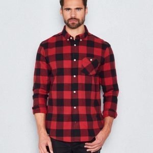 WeSC Olavi l/s shirt candy apple