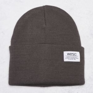 WeSC Puncho beanie plum grey