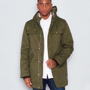 WeSC Ragnar padded parka Forest green