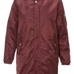 WeSC Reese padded coat Prune