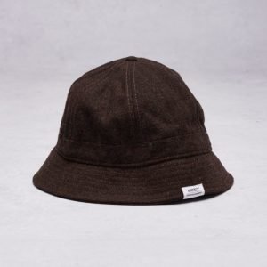 WeSC Tweed bell bucket brown