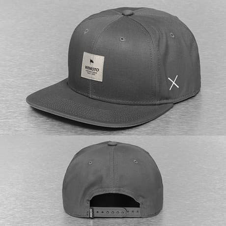 Wemoto Snapback Lippis Harmaa