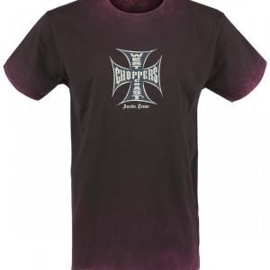 West Coast Choppers Iron Cross Vintage T-paita