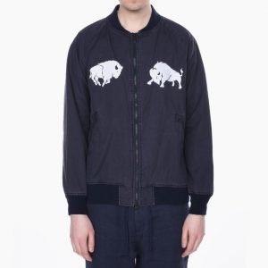 White Mountaineering Buffalo Embroidered Blouson