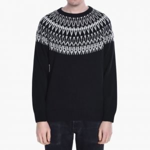 White Mountaineering Knitted Yoke Jacquard