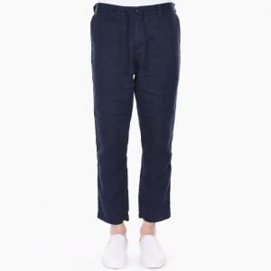 White Mountaineering Linen Herringbone Easy Pants