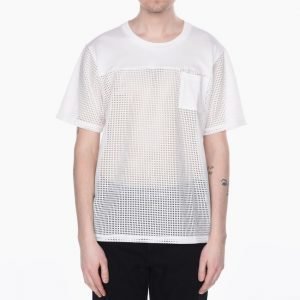 White Mountaineering Mesh Combination T-Shirt