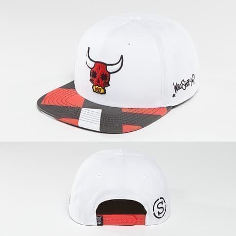 Who Shot Ya? Snapback Lippis Valkoinen