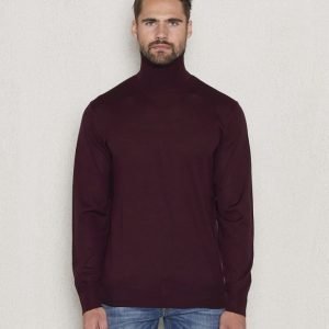 Whyred Matti Rollneck 580 Dark Burgundy