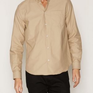 Whyred Mills Shirt Kauluspaita Khaki