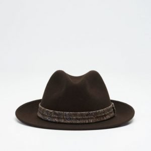 Wigéns Fedora Classic Hat 049 Brown