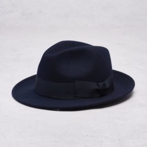 Wigéns Fedora Classic Hat 069 Navy