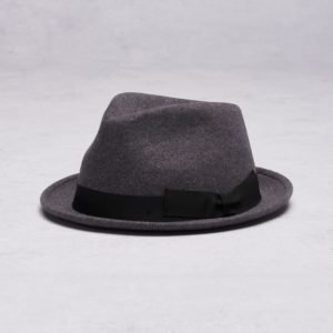 Wigéns Trilby Classic Hat 096 Dark Grey