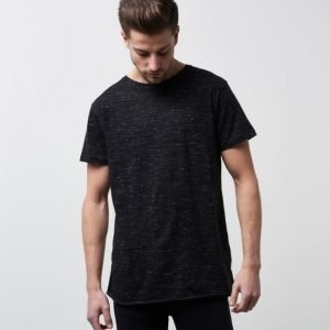 William Baxter Bob Marble Tee Black Melange