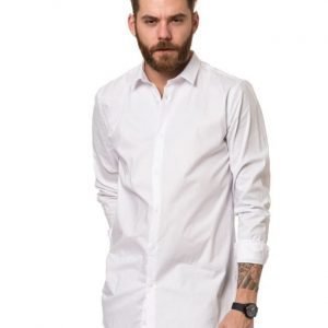 William Baxter Liam Long Shirt White