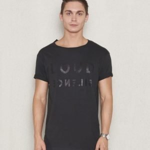 William Baxter Seb Loud Tee Dark Grey