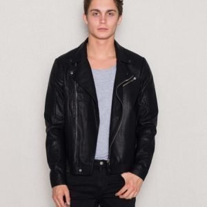 William Baxter Tarquin PU Jacket Black